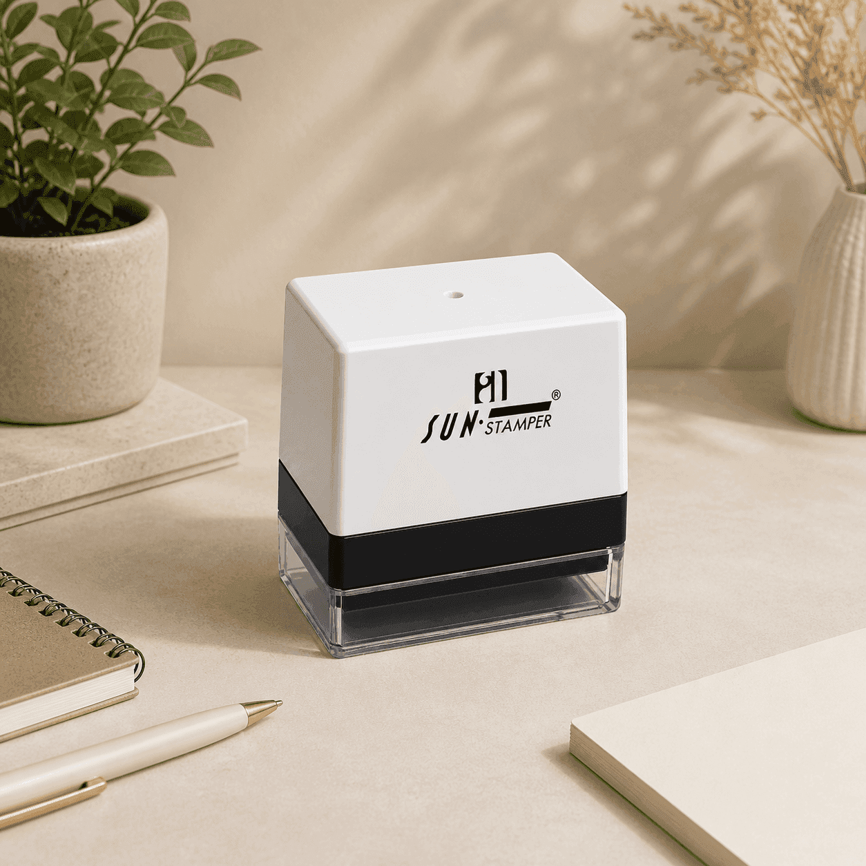 ADDPRINT Sun Stamper Pre-Inked Stamp & Technology
